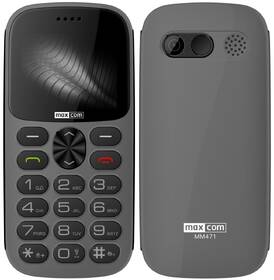 Mobilní telefon MaxCom MM471 šedý

 obrázek produktu 1 z 3