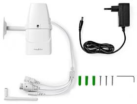 IP kamera Nedis WIFICO030CWT, venkovní, IP67, Wi-Fi, 1080p bílá

 obrázek produktu 5 z 5