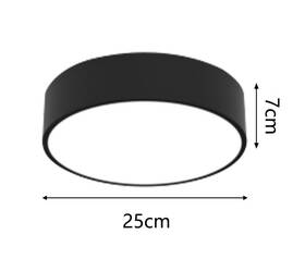Stropní svítidlo IMMAX NEO RONDATE SLIM SMART, 25 cm, 18W, Zigbee 3.0, TUYA černé

 obrázek produktu 3 z 7