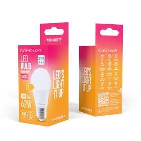 Žárovka LED Forever E27, klasik, 7,2W teplá bílá 

 obrázek produktu 2 z 2