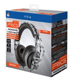 Headset Nacon RIG 400HS pro PS4, PS5 - Arctic Camo 
