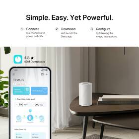 Komplexní Wi-Fi systém TP-Link Deco BE68 (1 ks) bílý

 obrázek produktu 7 z 9