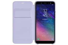 Pouzdro na mobil flipové Samsung Wallet Cover na Galaxy A6 - levandulová 

 obrázek produktu 1 z 7