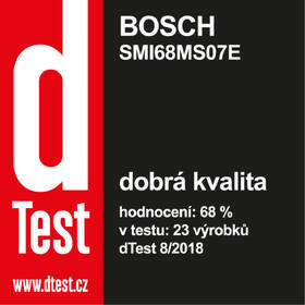 Myčka nádobí Bosch SMI68MS07E nerez
