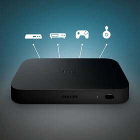 Rozbočovač Philips HDMI Sync Box černá barva
