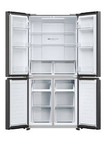 Americká lednice Haier HCR3818ENPT černá barva
