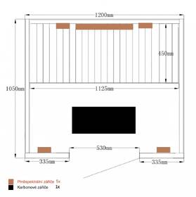 Infrasauna Belatrix Tavira 2 Lux 

 obrázek produktu 13 z 13