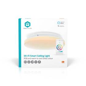 Stropní svítidlo Nedis SmartLife Wi-Fi, RGB bílé

 obrázek produktu 10 z 10
