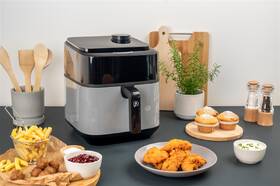 Fritéza horkovzdušná Remoska R301002 Vento SteamChef 6,3 l šedá

 obrázek produktu 10 z 15