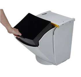 Odpadkový koš na tříděný odpad Denox 24300.790, 25 l šedý

 obrázek produktu 2 z 5