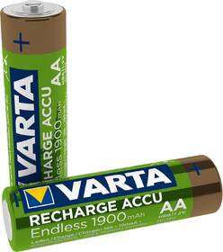 Baterie nabíjecí Varta HR06, AA, 1900mAh, Ni-MH, blistr 2ks 

 obrázek produktu 2 z 2