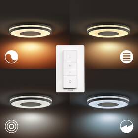 Stropní svítidlo Philips Being White Ambiance, kruhové 35cm černé

 obrázek produktu 3 z 6