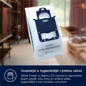 Podlahový vysavač Electrolux PD82-8DB modrá barva
