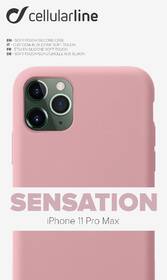 Kryt na mobil CellularLine SENSATION na Apple iPhone 11 Pro Max růžový

 obrázek produktu 3 z 3