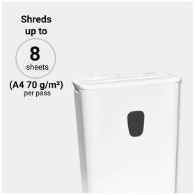 Skartovač DESQ 4 x 38 mm, 15l bílý

 obrázek produktu 9 z 11