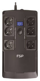 Záložní zdroj FSP NanoFit 800, 800VA/480W, 2xUSB power, LCD, RJ45, offline černý

 obrázek produktu 1 z 4