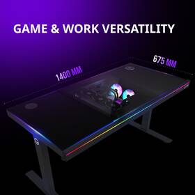 Herní stůl Lorgar DE90 RGB Tempered Glass černý

 obrázek produktu 6 z 17