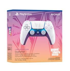 Bezdrátový ovladač Sony DualSense pro PS5 - Grand Theft Auto VI Limited Edition bílý

 obrázek produktu 7 z 8