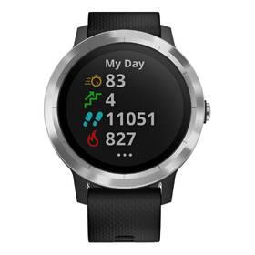 Chytré hodinky Garmin vívoActive3 Optic černé/stříbrné

 obrázek produktu 3 z 7
