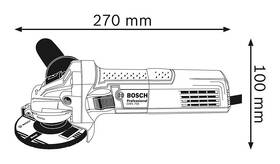 Úhlová bruska Bosch Professional GWS 750 (115), 0601394000 

 obrázek produktu 9 z 9