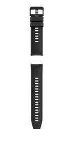 Řemínek Huawei silikonový pro chytré hodinky Huawei Watch GT, Watch GT 2 - Black 

 obrázek produktu 1 z 2