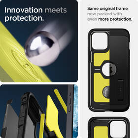 Kryt na mobil Spigen Tough Armor na Apple iPhone 12 mini černý

 obrázek produktu 9 z 10