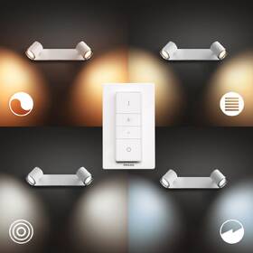 Bodové svítidlo Philips Adore White Ambiance 2 Spot 

 obrázek produktu 3 z 6