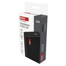 Powerbanka EMOS NTBF20, 20000 mAh, 65W černá

 obrázek produktu 14 z 15