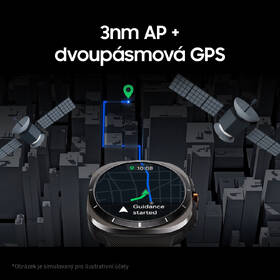 Chytré hodinky Samsung Galaxy Watch Ultra LTE (2025) šedá barva
