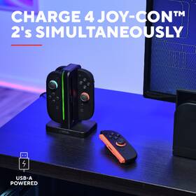 Dokovací stanice Trust GXT 1256, Nintendo Switch Joy-Con 2 černá

 obrázek produktu 7 z 8