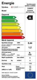 Pračka se sušičkou Candy GVSW 45485TWHC/5S bílá

 obrázek produktu 1 z 2
