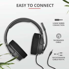 Headset Trust GXT 4371 Ward černý

 obrázek produktu 9 z 11