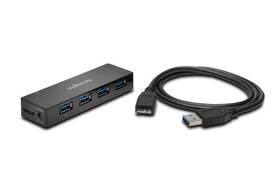 USB Hub KENSINGTON USB 3.0/4x USB 3.0 + nabíjení černý

 obrázek produktu 1 z 2