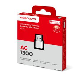 Wi-Fi adaptér Mercusys MA30N bílý

 obrázek produktu 7 z 7
