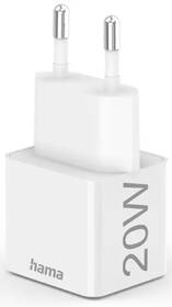 Nabíječka do sítě Hama 201650 1x USB-C PD 20W bílá

 obrázek produktu 2 z 4