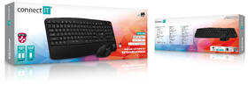 Klávesnice s myší Connect IT FOR HEALTH Wireless Combo, CZ/SK layout černá

 obrázek produktu 9 z 9