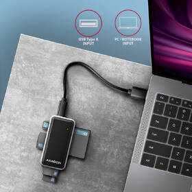 Čtečka paměťových karet Axagon MINI Card Reader USB 2.0, 5-slot černá

 obrázek produktu 4 z 6
