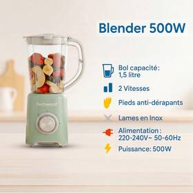 Stolní mixér Techwood TBL7852 zelený

 obrázek produktu 5 z 7