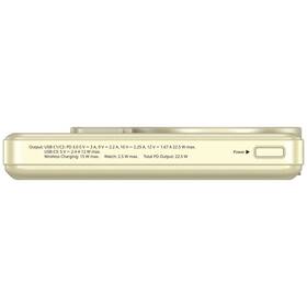 Powerbanka Verbatim magnetická, bezdrátová Charge 'n' Go C+C, displej, 10000 mAh zlatá

 obrázek produktu 5 z 7