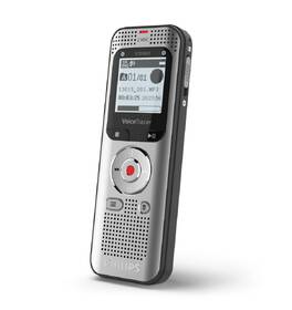 Diktafon Philips DVT2050 stříbrná barva
