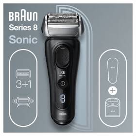 Holicí strojek Braun 8467cc SILVER 

 obrázek produktu 1 z 10