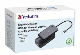 Adaptér Verbatim Share my Screen WDA-01, USB-C, 1080 p 

 obrázek produktu 10 z 11