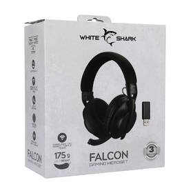 Headset White Shark FALCON pro PC, PS4/PS5, Mac černý

 obrázek produktu 8 z 8