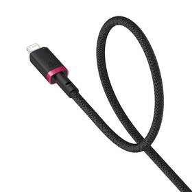 Kabel Baseus Dura USB-C/Lightning, 20W, 1m černý/červený

 obrázek produktu 2 z 16