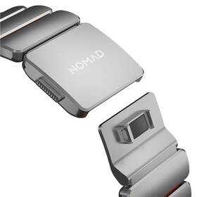 Řemínek NOMAD Stratos Titanium FKM na Apple Watch 45/46/49 mm šedý/oranžový

 obrázek produktu 6 z 12