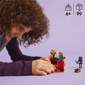Stavebnice LEGO® Minecraft®  21266 Lávová bitva v Netheru 

 obrázek produktu 4 z 9
