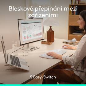 Klávesnice s myší Logitech Signature Comfort Plus MK880, US layout bílá

 obrázek produktu 15 z 23