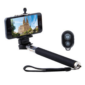 Selfie tyč WG 3 s bluetooth ovladačem černá

 obrázek produktu 1 z 2