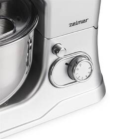 Kuchyňský robot Zelmer ZKR1360 stříbrná barva

