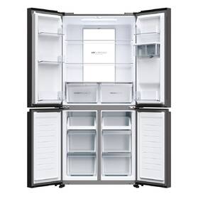 Americká lednice Haier HCR7818DWPT nerez
